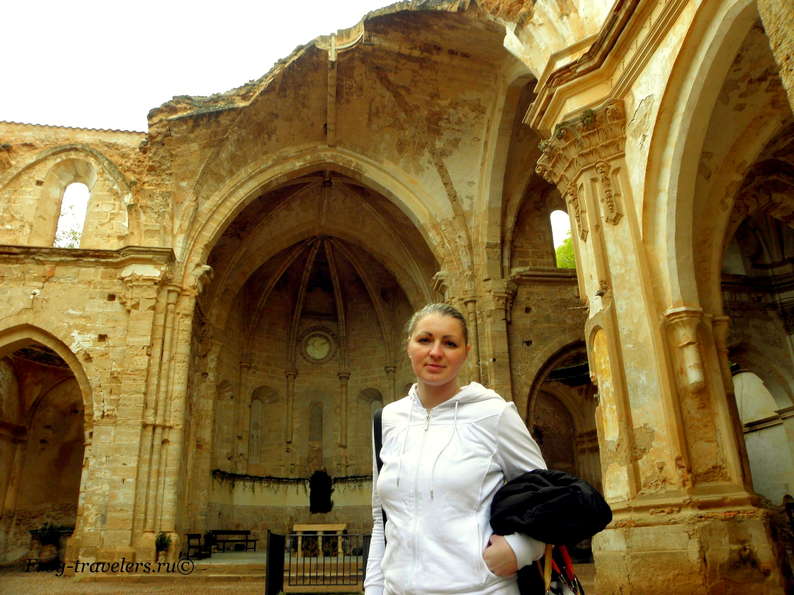 Марина Саморосенко в Монастыре де Пьедра