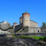 Финляндия Савонлинна замок Олафсборг фото