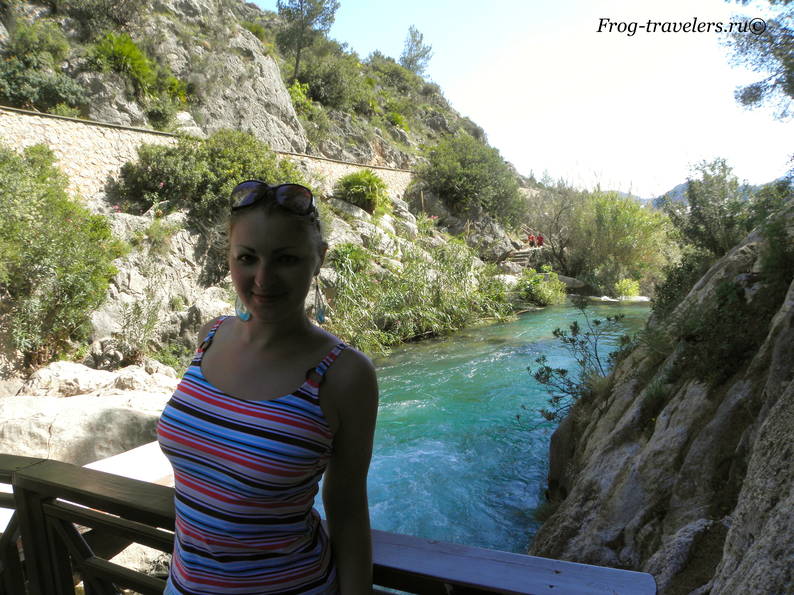 Водопады Альгара в Аликанте как добраться