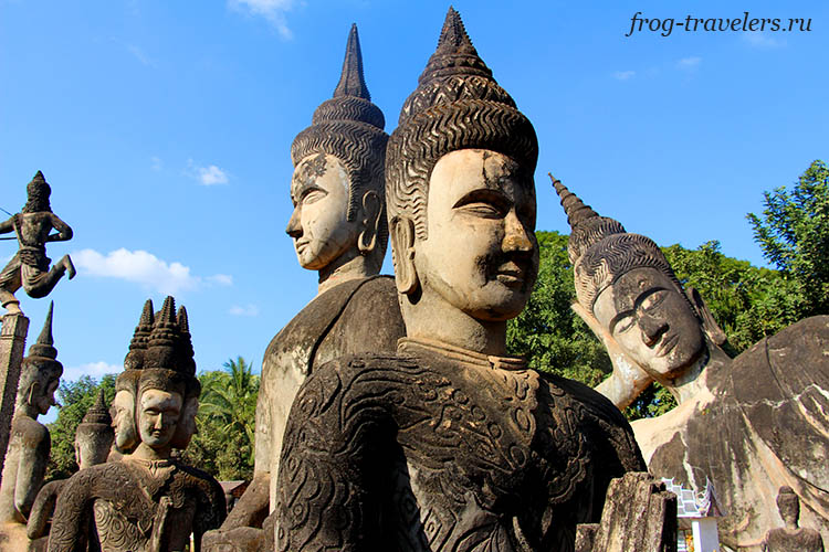 Парк Будды в Лаосе