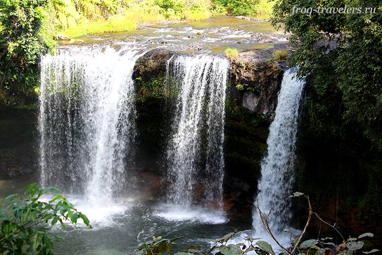 Водопад Tad Thamchampy Waterfall 