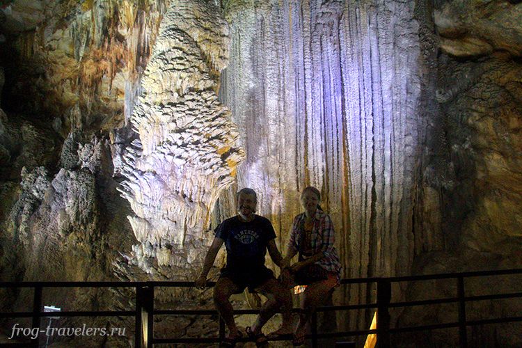 Костя и Марина Саморосенко во вьетнамских пещерах
