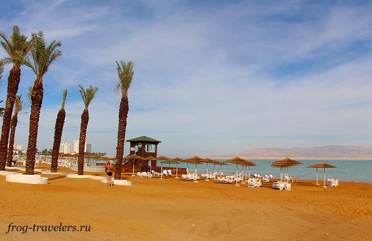 Пляж Эйн-Бокек Мертвое море