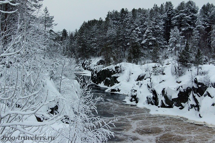 Водопад Воицкий падун в Карелии: фото, карта и описание
