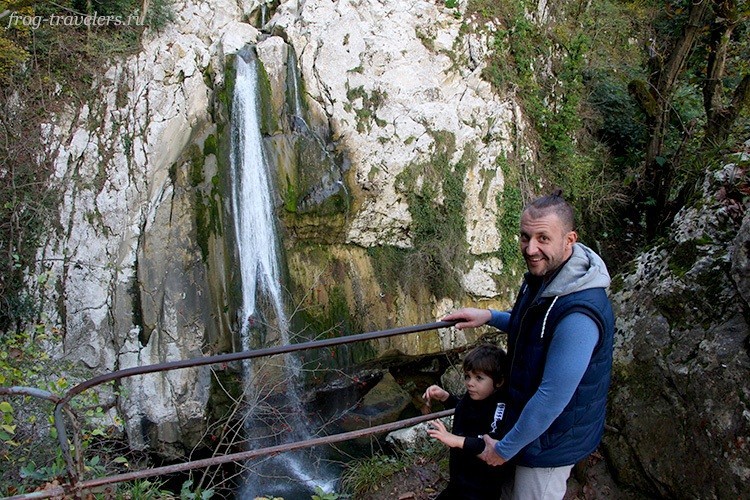 Агурские водопады Сочи